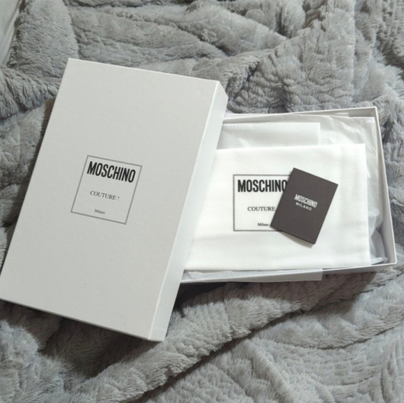 MOSCHINO Biker Motif Ankle Strap Heel - Picture 4 of 7